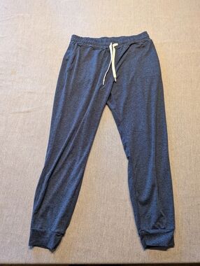 Vuori Miles Ankle Pant Women's Ink Blue Stretch Pull On Leisure Pockets X Small